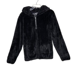 BSP Plush Athletic Hooded Half Zip Hoodie